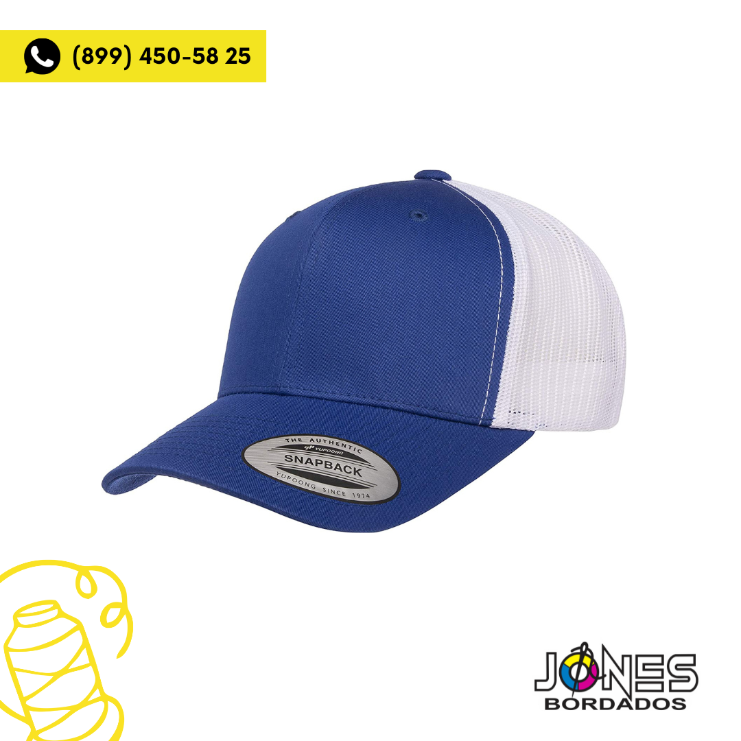 GORRA MALLA AZUL