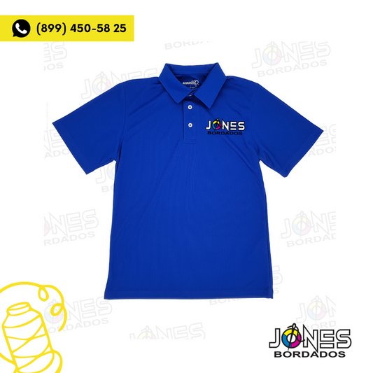 Playera Polo Tipo Dry Fit AHBUKEN